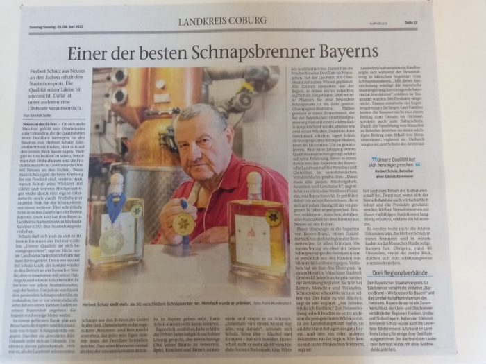 Zeitungsausschnitt: Neue Presse, 25. Juni 2022